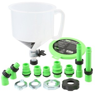 Great Neck Tools Mfrs 87007 No Spill Coolant Filling Funnel Kit