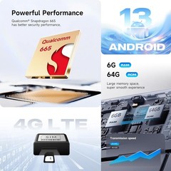 Dasaita Android 13 Car Stereo WiFi BT Navi 10.2″ for 2014-2021 Toyota Tundra