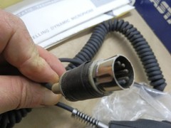 Astatic 636L Noise Canceling Microphone 5 Pin Din CB