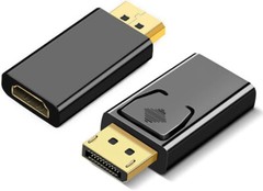 New Display Port to HDMI Male Female Adapter Converter DisplayPort DP to HDMI 5x