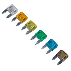 35PCS Car Boat Mini Micro Blade Fuse 5 7.5 10 15 20 25 30Amp Accessories Kits