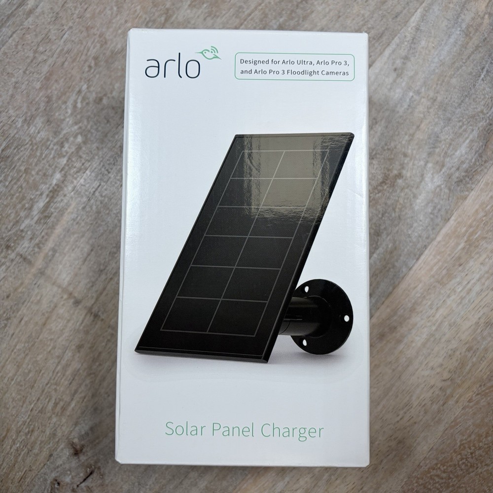 NEW! Arlo Solar Panel Charger for Ultra 2 Pro 3 4 5S XL Wireless Cameras