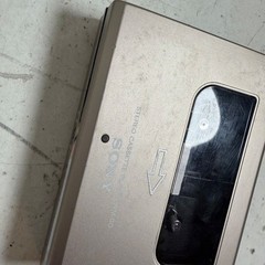 Sony Walkman WM-DD Champagne Compact Personal Stereo Cassette Player – For Parts