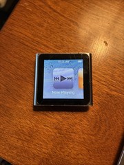 ipod nano 6th generation 16gb Gray Good Working Condition! Used