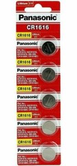 5 PANASONIC CR1616 ECR1616 CR 1616 3v Lithium battery