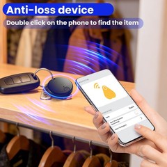 For IOS Android 4Pcs Bluetooth GPS Smart Tag Air Key Pet Finder Tracker Locator