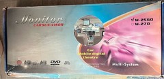 Car SunVisor W-2560 Multi-System Monitor