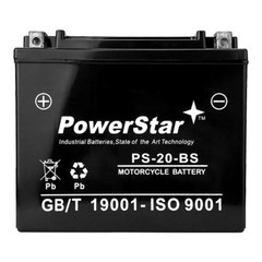 PowerStar YTX20-BS Snowmobile Battery for ARCTIC CAT Sabercat 500 All CC 04-’06