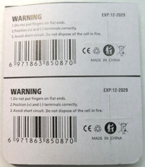2 PACK CR2450 3V LITHIUM BATTERY (GOOD EXPIRE 12/29) DL2450 FREE TRACKING