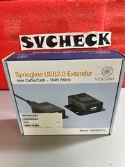 Lot 10 VDO360 Springline USB 2 over CAT5/6 Ethernet Cable Extender Kit VUSBEXT-U