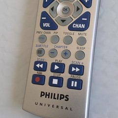 Philips Wireless Silver/Blue Universal Remote Control CL034 More Than 10 m