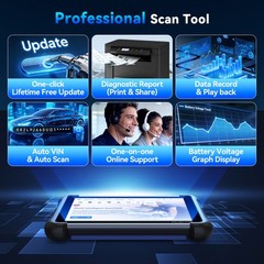 2026 MUCAR 892BT Pro J2534 AI Bidirectional 35 Resets Life Free Update Newest
