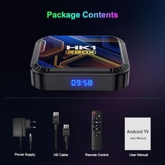 Android Box 2026, Android 13.0 TV Box with 3D 8K 4GB RAM 64GB ROM RK3528 Quad-Co