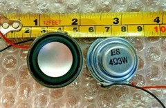 Mini HiFi Speakers 3W 1″ inch 28mm 4Ω Full Range Fantastic 2 Pcs