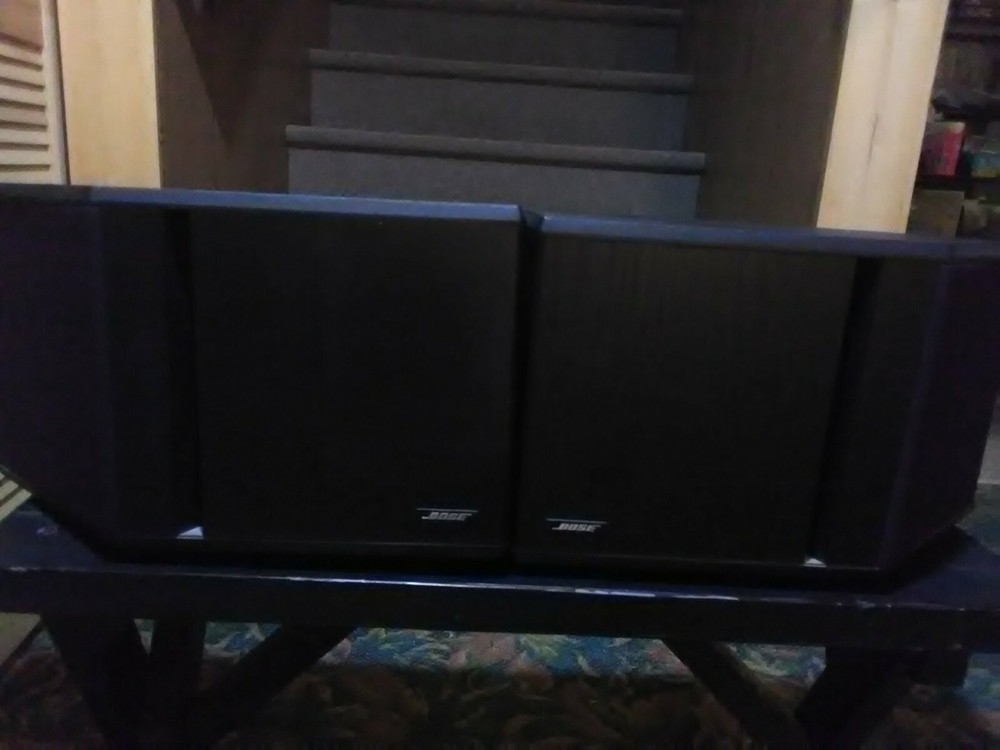 Bose Black 4.2 Stereo Everywhere Speaker LEFT & RIGHT Fast Shipping