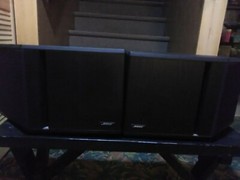 Bose Black 4.2 Stereo Everywhere Speaker LEFT & RIGHT Fast Shipping
