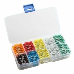 Car Motorcycle Mini Low Profile Fuse Box 5 7.5 10 15 20 25 30 AMP ATM APM 120Pcs