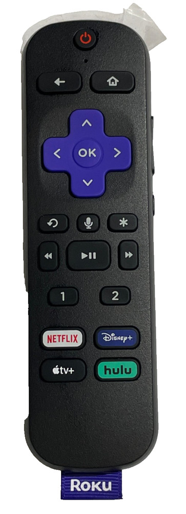 Roku Voice Remote Netflix Disney+ Apple HULU w/headphone jack RC-EL3 3226001089