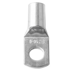 10-100pcs Copper Ends Cable Lugs Wire Connectors Ring Battery Terminals SC16-6