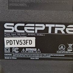 Sceptre E195BV-SRR 19″ LED TV 720p 60Hz HDMI MHL USB VGA Black Small Flat Screen