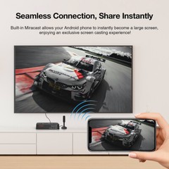 GTMEDIA ATSC 3.0/1.0 OTA Digital TV Tuner Box HDMI WIFI Media Streaming Player