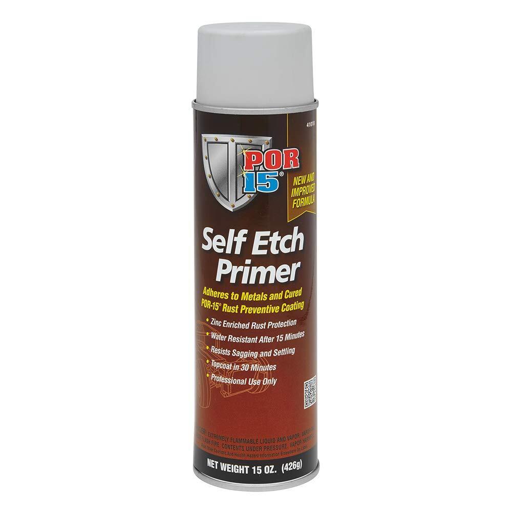 POR 15 41018 Self Etch Primer Spray, Adheres to Metal and Painted Surfaces,