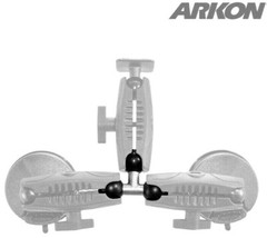 ARKON 3-way / 1” Rubber Triple 25mm Ball Adapter Replacement fits RAM Mount 201