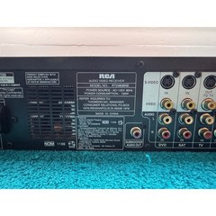 RCA RT2380BK Home Theater Audio Video Receiver Dolby Digital Pro Logic II Black