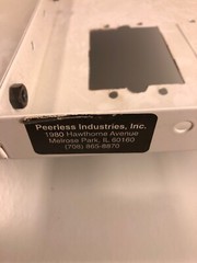 Peerless CMJ455 Lightweight Suspended Ceiling Tray – Steel – White