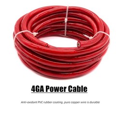 Complete 4 Gauge Car Power Amplifier Wiring Kit Audio Subwoofer AMP Cable 2300W