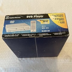 Cyberhome CH-DVD 320 Progressive Scan DVD Player MP3 JPG 2004 Vintage Sealed