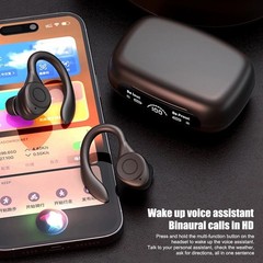 Wireless Bluetooth 5.3 Headset TWS Earphones Earbuds Stereo Headphones Ear Hook