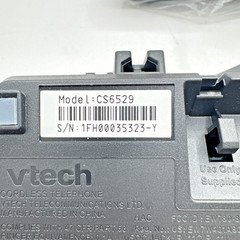 VTech CS6529 DECT 6.0 Cordless Phone Answering System Caller ID Call Waiting