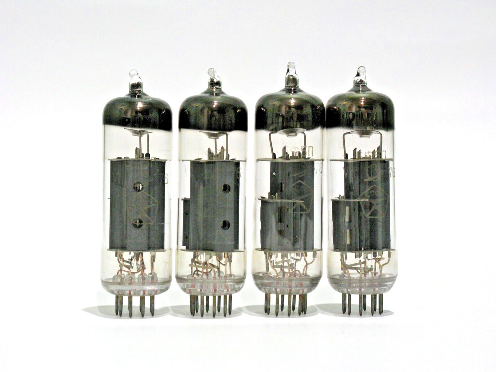 US Stock! 4x 6F5P / 6GV8 / ECL85 Triode – Pentode tubes NEW NOS