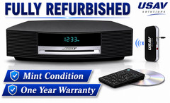 Bose CD Player RADIO Clock – Wave Music System AWRCC1 – One-Year Warranty