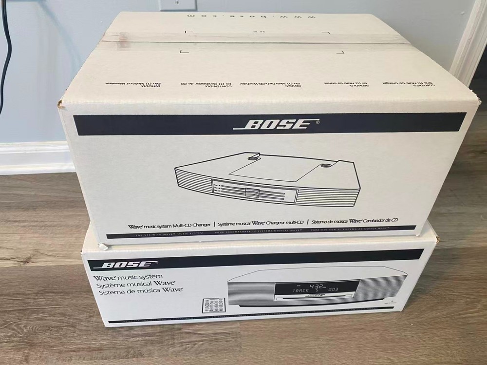 Bose Wave Music System AM/FM Radio and CD Player with Multi-CD Changer – GREAT!