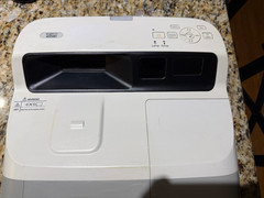 Epson BrightLink Short Throw 455Wi 3-LCD 2500 ANSI Lumens Projector – New Bulb