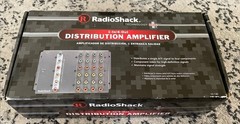Radio Shack 1-In 4-Out Distribution Amplifier Vtg New In Box (NIB)