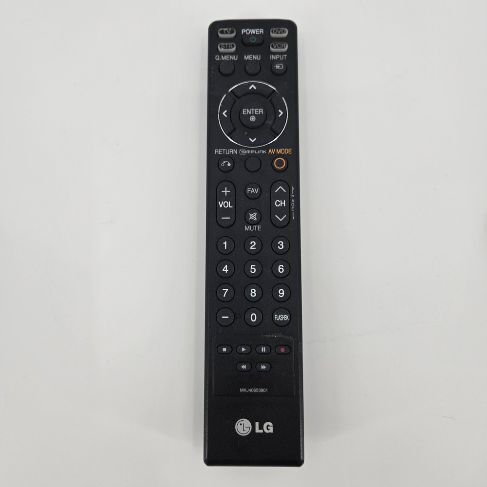 Genuine LG MKJ40653801 Smart LCD TV Remote Control OEM Replacement