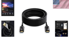 Brand New 8K Fiber Optic HDMI Cable 50FT Grey