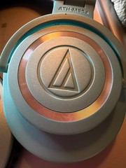 ATH-M50X Limited edition ice blue wired studio headphones