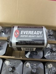 Box of 12 Eveready 1209 6V Lantern Battery Heavy Duty Spring Top Factory Case
