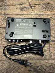 RadioShack RF Modulator Cat 15-1244 RCA Composite Coax TV Converter Channel 3/4