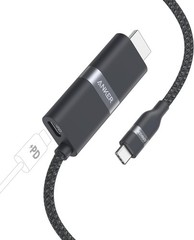 NEW – Anker Nano USB C to HDMI Cable Adapter with 140W PD Fast Charging 3FT Blac