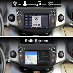For Toyota RAV4 2006-2012 7″ Android 15 Wifi Apple Carplay Car Stereo Radio GPS