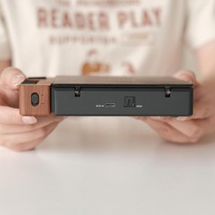 SYITREN R300 CD Player Portable Bluetooth Desktop CD Players Wood music retro