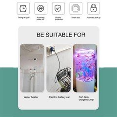 Household Smart Timer Socket Easy Timing For Home Use Easy To Use