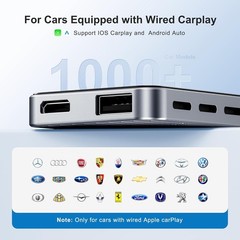 Faimee T11 Wireless CarPlay Adapter HDMI Wi-Fi Bluetooth 4K Dual-Band 4GB+32GB