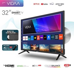 Supersonic 32″ LED Smart HDTV w/DVD Player, ATSC & NTSC System AC/DC SC-3226SDVD
