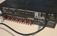 Denon AVR-X1200W 7.2 Channel Dolby Atmos AV Receiver Bundle Remote Tested